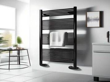 Black Towel Warmer