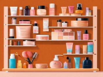 shelf with beauty products (1)