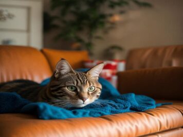 SOFA Lumpy BLANKET IN FRONT OF THE SOFA SMALL TABL